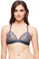 Lacy Dainties Cross Dye Strappy Bralette