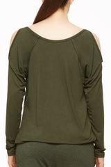 West Coast Vibes Cold Shoulder Top
