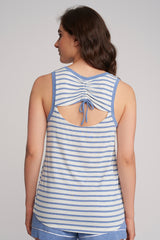Tank Top With Shirring At Back
