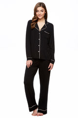 Shooting Stars Button-Down PJ Set