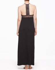 Winter Escapes High-Neck Long Gown