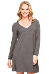 Long-Sleeve Night Shirt
