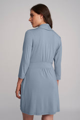 Robe with Silk Ties