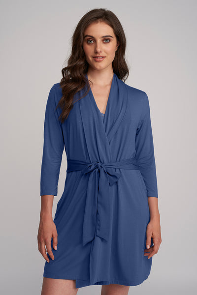 Robe with Silk Ties