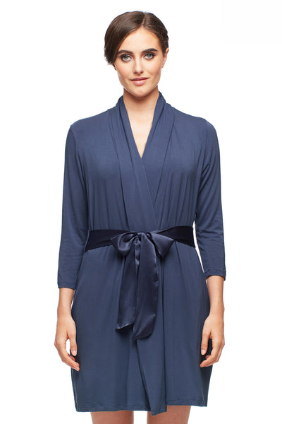 Robe with Silk Ties