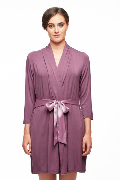 Robe with Silk Ties